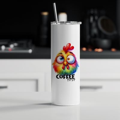 Tumbler θερμός | Coffee first