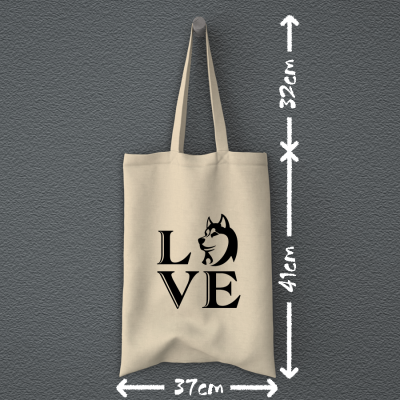 Υφασμάτινη τσάντα | LOVE 1