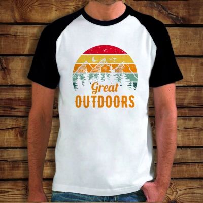 Baseball μπλουζάκι | Great Outdoors