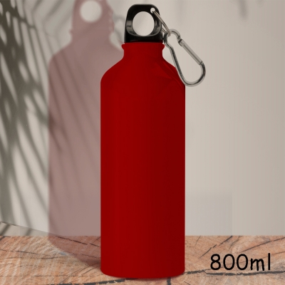 Μεταλλικό μπουκάλι 800 ml | Kόκκινο