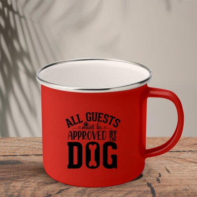 Εμαγιέ Κούπα | All guests must be approved by the dog