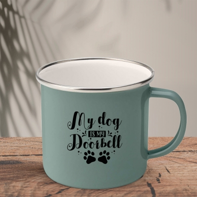 Εμαγιέ Κούπα | My dog is my doorbell