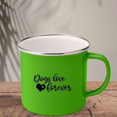 Εμαγιέ Κούπα | Dogs love forever