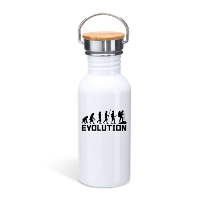 Μπουκάλι θερμός με καπάκι μπαμπού | Evolution