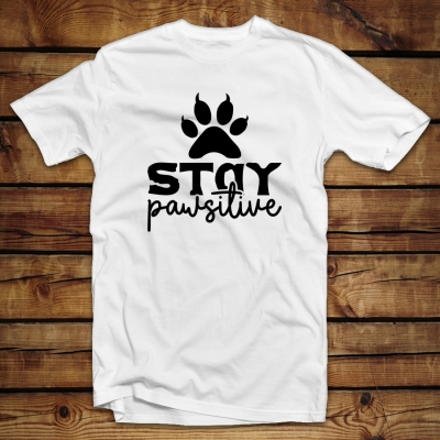 Unisex μπλουζάκι | Stay pawsitive 2