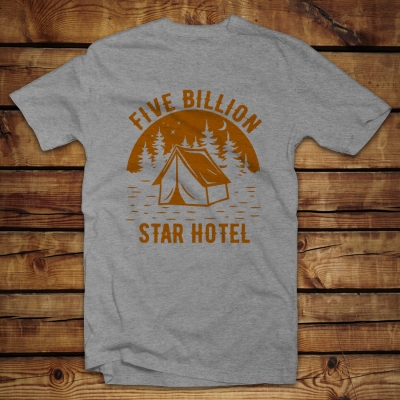 Unisex μπλουζάκι | Five billion star hotel
