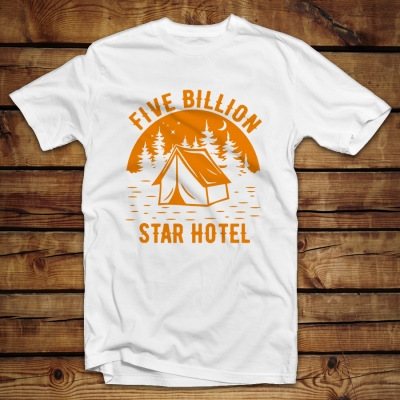 Unisex μπλουζάκι | Five billion star hotel