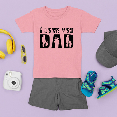 Παιδικό Μπλουζάκι | I Love you Dad