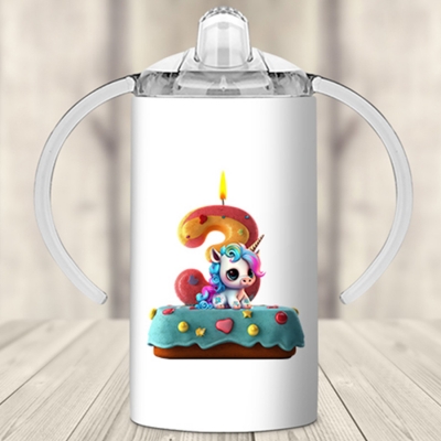 Μεταλλικό μπιμπερό | Happy Birthday 3 years