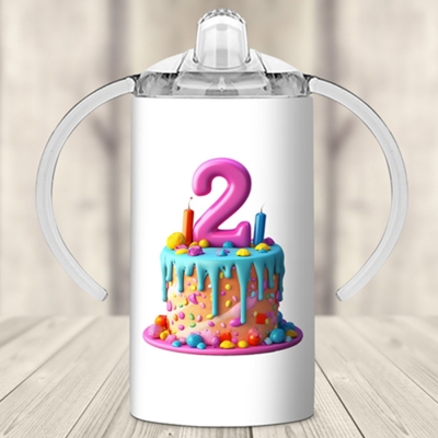 Μεταλλικό μπιμπερό | Happy Birthday 2 years
