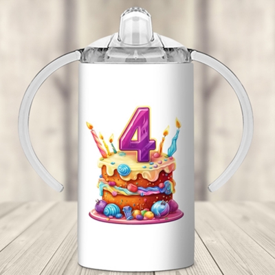 Μεταλλικό μπιμπερό | Happy Birthday 4 years