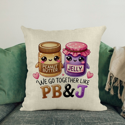 Διακοσμητικό Μαξιλάρι | Peanut butter and Jelly