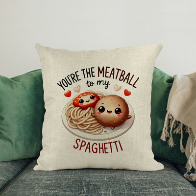 Διακοσμητικό Μαξιλάρι | Meatball to my Spaghetti