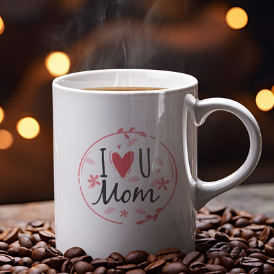 Mini Κούπα Espresso | I love you mom
