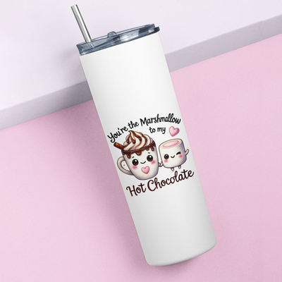 Tumbler θερμός | Marshmallow to my Chocolate