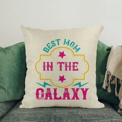 Μαξιλάρι Λινό | Best Mom in the Galaxy
