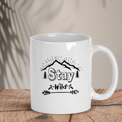 Λευκή Κούπα | Stay Wild