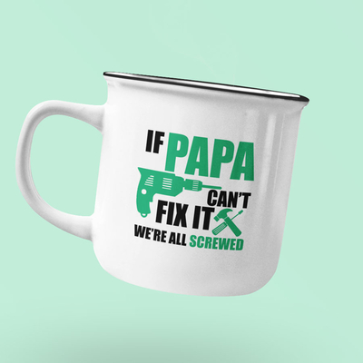 Ρετρό Κούπα | If papa can't fix it