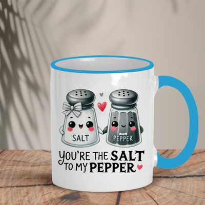 Δίχρωμη Κούπα | Salt to my Pepper