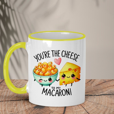 Δίχρωμη Κούπα | Cheese to my Macaroni