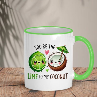Δίχρωμη Κούπα | Lime to my Coconut