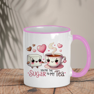 Δίχρωμη Κούπα | Sugar to my Tea