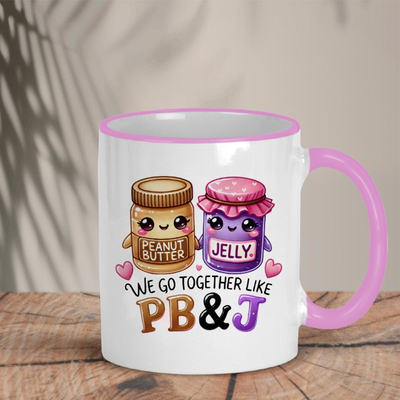 Δίχρωμη Κούπα | Peanut Butter and Jelly