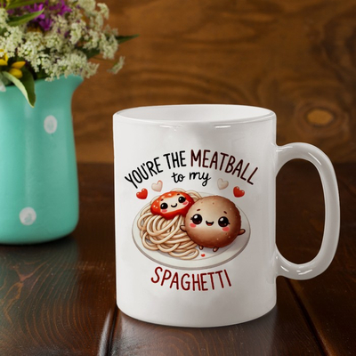 Λευκή Κούπα | Meatball to my Spaghetti