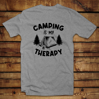 Unisex μπλουζάκι | Camping is my Therapy