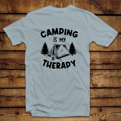 Unisex μπλουζάκι | Camping is my Therapy