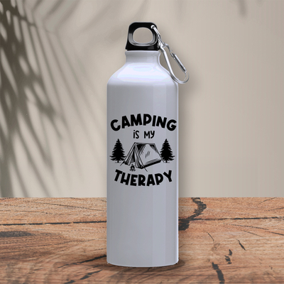 Μεταλλικό μπουκάλι θερμό 800 ml | Camping is my Therapy