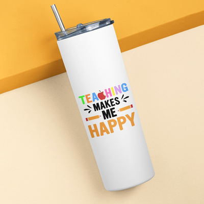 Tumbler θερμός | Teaching makes me happy