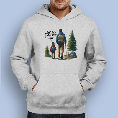 Unisex Φούτερ | Let's go camping