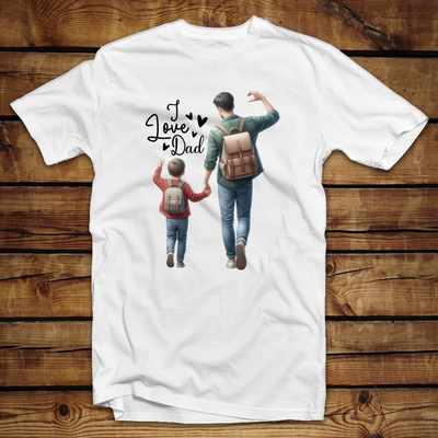 Μπλουζάκι unisex | I love Dad
