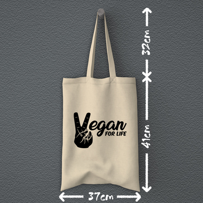 Οικολογική Υφασμάτινη Τσάντα | Vegan for life