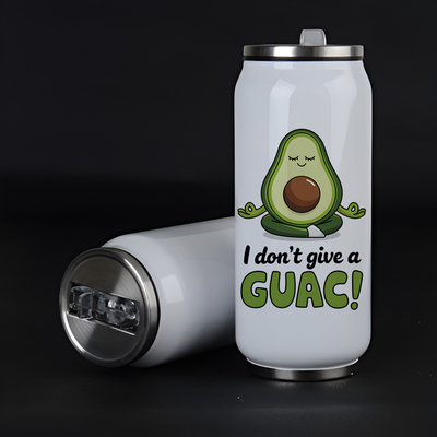 Μεταλλικό Θερμός Coke Can |  I don’t give a GUAC!