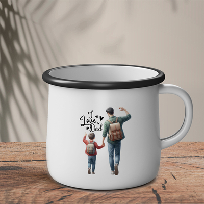 Εμαγιέ Κούπα | I love Dad