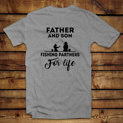 Unisex μπλουζάκι | Father and son fishing partners