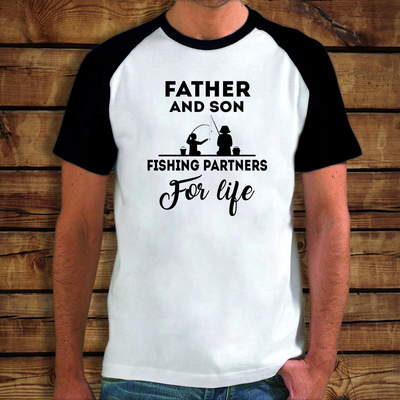 Baseball μπλουζάκι | Father and son fishing partners