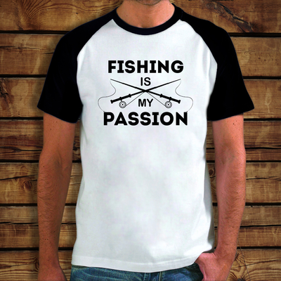 Baseball μπλουζάκι | Fishing is my Passion