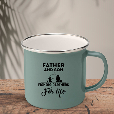 Εμαγιέ Κούπα | Father and son fishing partners
