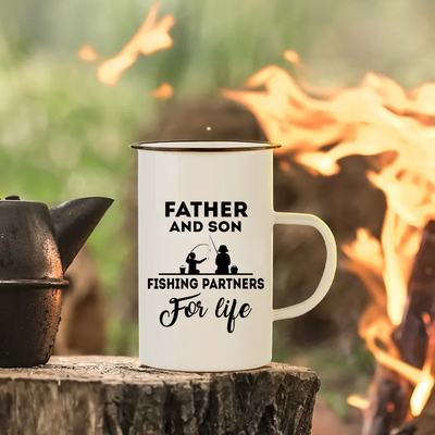 Εμαγιέ Κούπα 15 οζ | Father and son fishing partners
