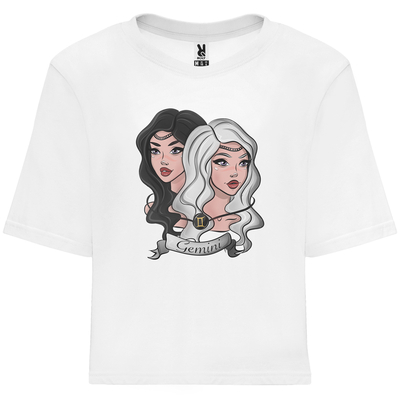 Crop Top | Δίδυμος καρτούν