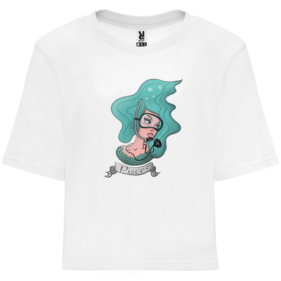 Crop Top | Ιχθείς καρτούν