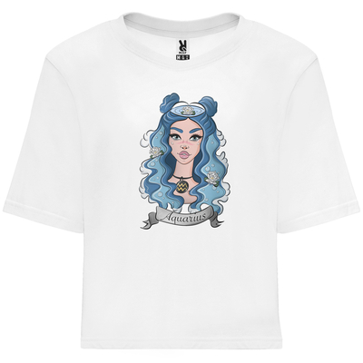 Crop Top | Υδροχόος καρτούν