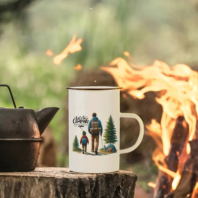 Εμαγιέ Κούπα 15 οζ | Let's go camping