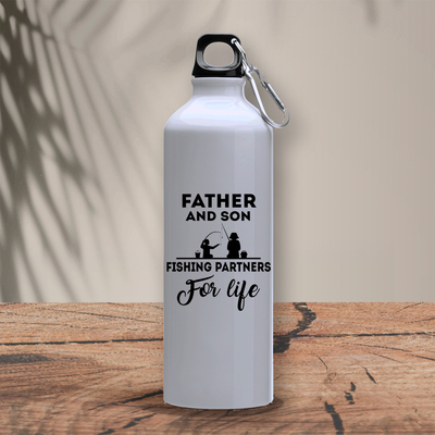 Μεταλλικό μπουκάλι θερμό 800 ml | Father and son fishing partners