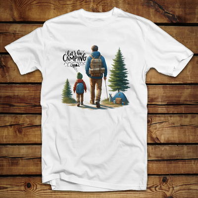 Unisex μπλουζάκι | Let's go camping