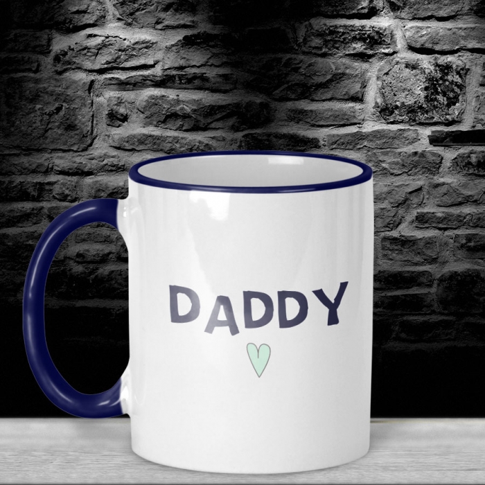 Mug Color Handle Family Designs-Dad-004