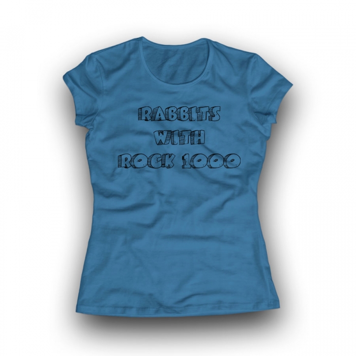 RABBITS WITH ROCK 1000 Women Classic T-shirt